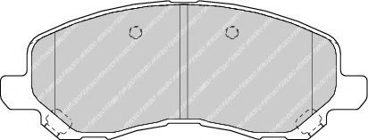 FERODO FSL1621 Тормозные колодки для MITSUBISHI LANCER (Митсубиши/митсубиси Ланcэр) FERODO FSL1621 Тормозные колодки для MITSUBISHI LANCER (Митсубиши/митсубиси Ланcэр)
