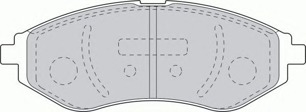 FERODO FSL1699 Тормозные колодки для PROTON SAVVY (Протон Саvvъ) FERODO FSL1699 Тормозные колодки для PROTON SAVVY (Протон Саvvъ)