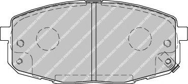 FERODO FSL1869 Тормозные колодки для KIA FORTE II (Киа Фортэ 2) FERODO FSL1869 Тормозные колодки для KIA FORTE II (Киа Фортэ 2)