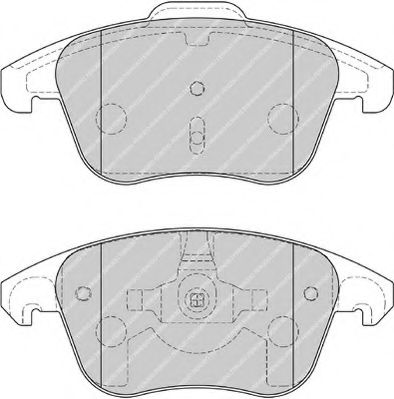FERODO FSL1972 Тормозные колодки для CITROËN C4 PICASSO I (CитроËн С4 пикассо 1) FERODO FSL1972 Тормозные колодки для CITROËN C4 PICASSO I (CитроËн С4 пикассо 1)