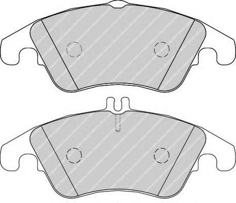 FERODO FSL1979 Тормозные колодки для MERCEDES-BENZ SLK (Мэрcэдэс-бэнз Слк) FERODO FSL1979 Тормозные колодки для MERCEDES-BENZ SLK (Мэрcэдэс-бэнз Слк)
