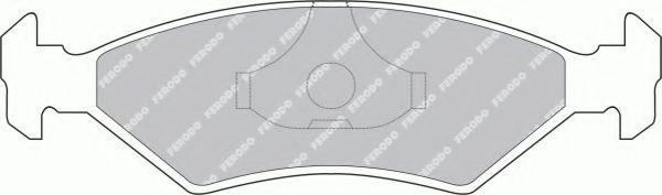 FERODO FSL206 Тормозные колодки для FORD ORION II (Форд Орион 2) FERODO FSL206 Тормозные колодки для FORD ORION II (Форд Орион 2)