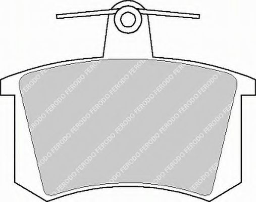 FERODO FSL222 Тормозные колодки для AUDI 90 (Ауди 90) FERODO FSL222 Тормозные колодки для AUDI 90 (Ауди 90)