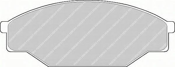 FERODO FSL318 Тормозные колодки для VOLKSWAGEN TARO (Фольксваген Таро) FERODO FSL318 Тормозные колодки для VOLKSWAGEN TARO (Фольксваген Таро)