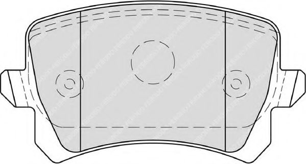 FERODO FSL4058 Тормозные колодки для AUDI TT (Ауди Тт) FERODO FSL4058 Тормозные колодки для AUDI TT (Ауди Тт)
