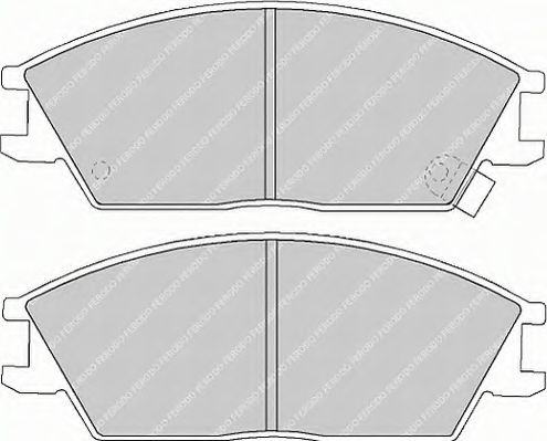FERODO FSL435 Тормозные колодки для HONDA ACCORD II (Хонда Аccорд 2) FERODO FSL435 Тормозные колодки для HONDA ACCORD II (Хонда Аccорд 2)