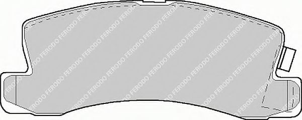 FERODO FSL478 Тормозные колодки для TOYOTA COROLLA FX (Тойота/тоета Cоролла инфинити фх) FERODO FSL478 Тормозные колодки для TOYOTA COROLLA FX (Тойота/тоета Cоролла инфинити фх)