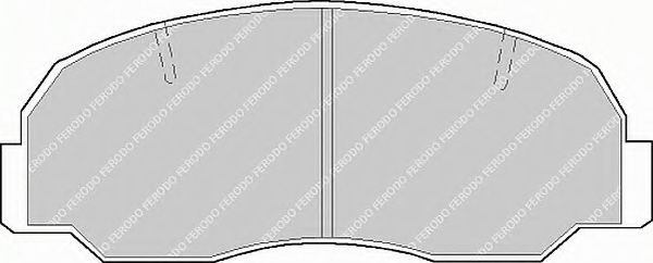 FERODO FSL532 Тормозные колодки для DAIHATSU FEROZA HARD TOP (Дайхатсу Фэроза хард топ) FERODO FSL532 Тормозные колодки для DAIHATSU FEROZA HARD TOP (Дайхатсу Фэроза хард топ)