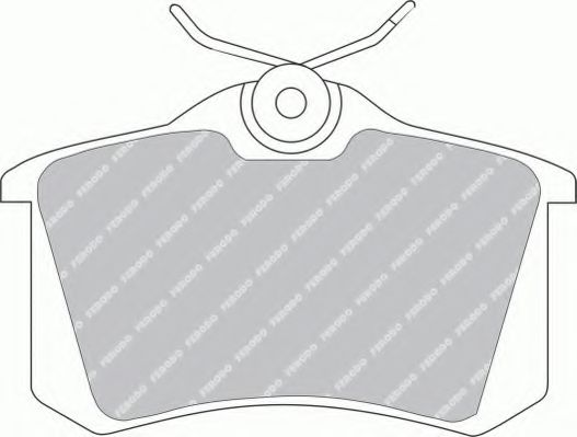 FERODO FSL541 Тормозные колодки для SEAT TOLEDO (Сеат Толэдо) FERODO FSL541 Тормозные колодки для SEAT TOLEDO (Сеат Толэдо)