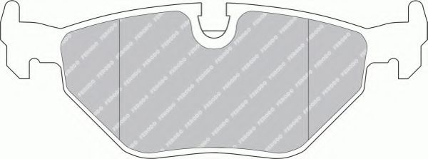 FERODO FSL578 Тормозные колодки для BMW 7 (Бмв 7) FERODO FSL578 Тормозные колодки для BMW 7 (Бмв 7)