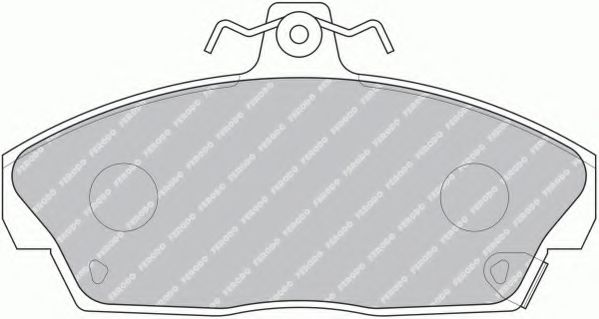 FERODO FSL613 Тормозные колодки для ROVER 400 (Ровер 400) FERODO FSL613 Тормозные колодки для ROVER 400 (Ровер 400)