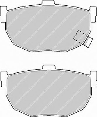 FERODO FSL638 Тормозные колодки для KIA FORTE II (Киа Фортэ 2) FERODO FSL638 Тормозные колодки для KIA FORTE II (Киа Фортэ 2)