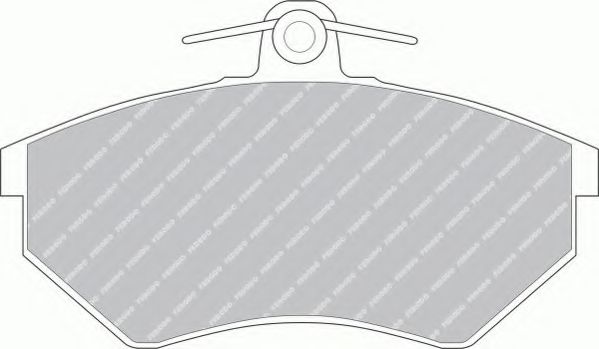 FERODO FSL775 Тормозные колодки для AUDI 90 (Ауди 90) FERODO FSL775 Тормозные колодки для AUDI 90 (Ауди 90)