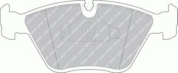 FERODO FSL779 Тормозные колодки для BMW 7 (Бмв 7) FERODO FSL779 Тормозные колодки для BMW 7 (Бмв 7)