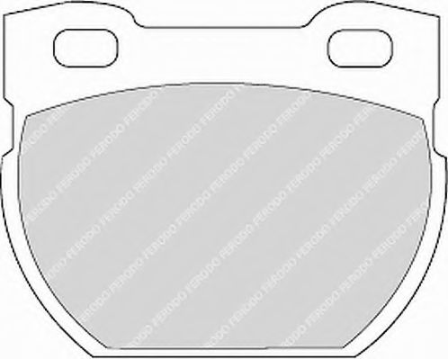 FERODO FSL872 Тормозные колодки для LAND ROVER DEFENDER (Ленд ровер/лэнд ровер Дэфэндэр) FERODO FSL872 Тормозные колодки для LAND ROVER DEFENDER (Ленд ровер/лэнд ровер Дэфэндэр)