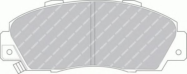 FERODO FSL905 Тормозные колодки для HONDA SHUTTLE (Хонда Шуттлэ) FERODO FSL905 Тормозные колодки для HONDA SHUTTLE (Хонда Шуттлэ)