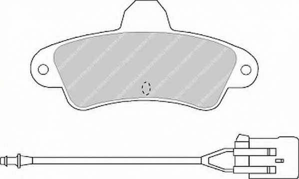 FERODO FSL913 Тормозные колодки для FORD MONDEO (Форд Мондэо) FERODO FSL913 Тормозные колодки для FORD MONDEO (Форд Мондэо)