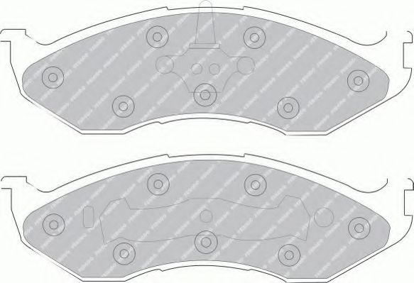 FERODO FSL929 Тормозные колодки для JEEP CHEROKEE (Джип Чироки) FERODO FSL929 Тормозные колодки для JEEP CHEROKEE (Джип Чироки)