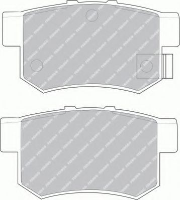 FERODO FSL956 Тормозные колодки для HONDA SHUTTLE (Хонда Шуттлэ) FERODO FSL956 Тормозные колодки для HONDA SHUTTLE (Хонда Шуттлэ)