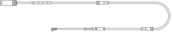 FERODO FWI401 Сигнализатор, износ тормозных колодок 