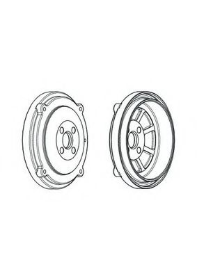 FERODO FDR329209 Тормозной барабан для FIAT 500 (Фиат 500) FERODO FDR329209 Тормозной барабан для FIAT 500 (Фиат 500)