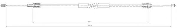 FERODO FHB432421 Трос, стояночная тормозная система для CITROËN BERLINGO (CитроËн Берлинго) FERODO FHB432421 Трос, стояночная тормозная система для CITROËN BERLINGO (CитроËн Берлинго)