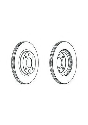 FERODO DDF2327C Тормозной диск для RENAULT CLIO IV (Рено Клио 4) FERODO DDF2327C Тормозной диск для RENAULT CLIO IV (Рено Клио 4)