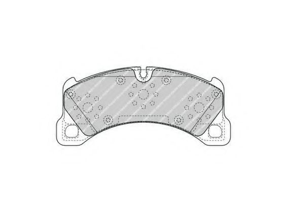 FERODO FDB4717 Тормозные колодки для PORSCHE CAYENNE (Порше Cаъэннэ) FERODO FDB4717 Тормозные колодки для PORSCHE CAYENNE (Порше Cаъэннэ)