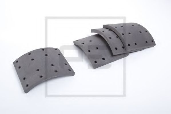 PE Automotive 086.124-00A Комплект тормозных башмаков, барабанные тормоза для SCANIA P,G,R,T (Сканиа П,г,р,т) PE Automotive 086.124-00A Комплект тормозных башмаков, барабанные тормоза для SCANIA P,G,R,T (Сканиа П,г,р,т)
