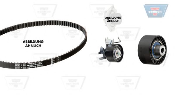 OPTIBELT KT 1428 W1 Комплект ремня ГРМ для FORD FOCUS II (Форд Фокус 2) OPTIBELT KT 1428 W1 Комплект ремня ГРМ для FORD FOCUS II (Форд Фокус 2)