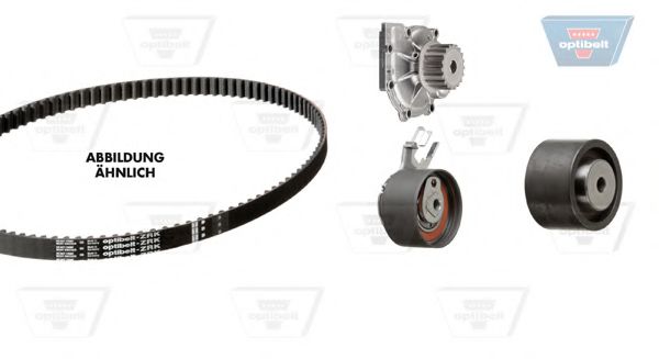 OPTIBELT KT 1520 W1 Комплект ремня ГРМ для VOLVO V40 (Вольво V40) OPTIBELT KT 1520 W1 Комплект ремня ГРМ для VOLVO V40 (Вольво V40)