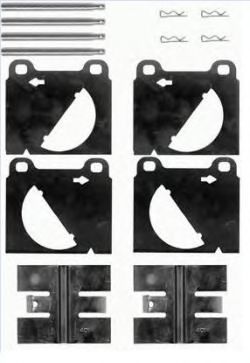 BREMBO A 02 322 Комплектующие, колодки дискового тормоза для VOLKSWAGEN T3 CARAVELLE (Фольксваген Т3 cараvэллэ) BREMBO A 02 322 Комплектующие, колодки дискового тормоза для VOLKSWAGEN T3 CARAVELLE (Фольксваген Т3 cараvэллэ)