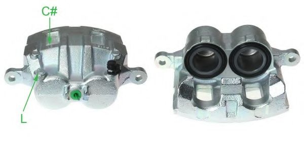 BREMBO F 30 146 Тормозной суппорт для HYUNDAI H-1 / GRAND STAREX (Хендай Н1 / гранд старэx) BREMBO F 30 146 Тормозной суппорт для HYUNDAI H-1 / GRAND STAREX (Хендай Н1 / гранд старэx)