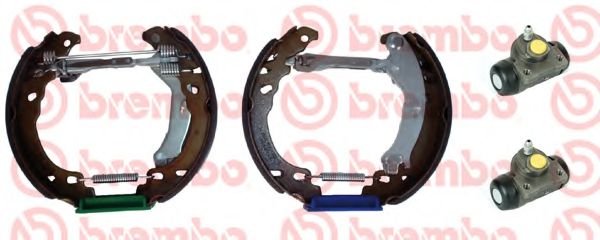 BREMBO K 23 065 Тормозные колодоки для FIAT 500 C (Фиат 500 c) BREMBO K 23 065 Тормозные колодоки для FIAT 500 C (Фиат 500 c)