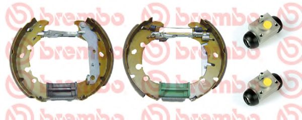BREMBO K 24 061 Тормозные колодоки для FORD FUSION (Форд Фьюжн) BREMBO K 24 061 Тормозные колодоки для FORD FUSION (Форд Фьюжн)