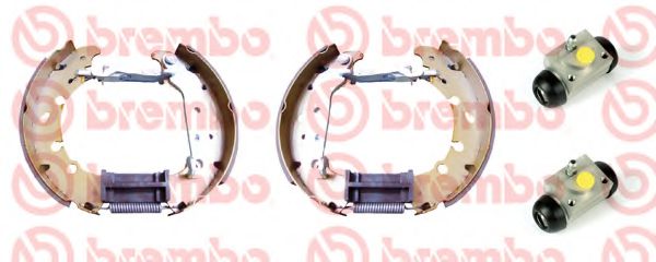 BREMBO K 24 062 Тормозные колодоки для FORD FUSION (Форд Фьюжн) BREMBO K 24 062 Тормозные колодоки для FORD FUSION (Форд Фьюжн)