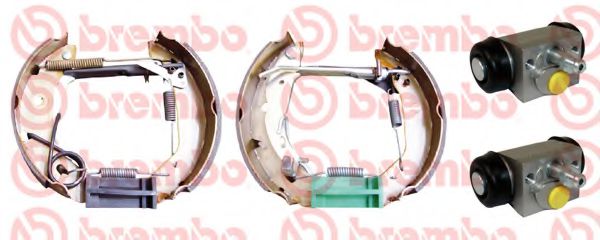 BREMBO K 50 004 Тормозные колодоки для MERCEDES-BENZ A-CLASS (Мэрcэдэс-бэнз А класс) BREMBO K 50 004 Тормозные колодоки для MERCEDES-BENZ A-CLASS (Мэрcэдэс-бэнз А класс)