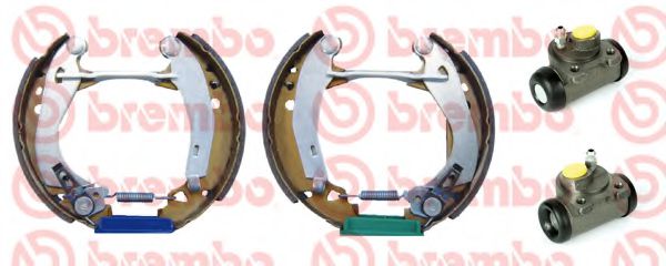 BREMBO K 61 034 Тормозные колодоки для PEUGEOT 205 II (Пежо 205 2) BREMBO K 61 034 Тормозные колодоки для PEUGEOT 205 II (Пежо 205 2)
