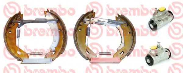 BREMBO K 61 036 Тормозные колодоки для PEUGEOT 205 II (Пежо 205 2) BREMBO K 61 036 Тормозные колодоки для PEUGEOT 205 II (Пежо 205 2)