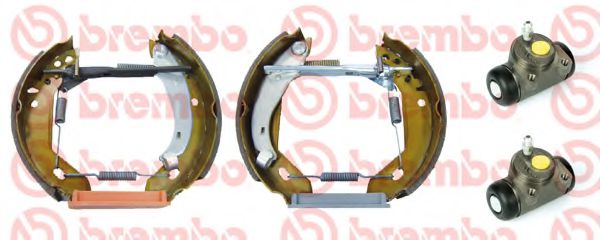 BREMBO K 61 037 Тормозные колодоки для PEUGEOT 205 I (Пежо 205 и) BREMBO K 61 037 Тормозные колодоки для PEUGEOT 205 I (Пежо 205 и)