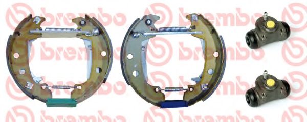 BREMBO K 61 039 Тормозные колодоки для RENAULT ESPACE I (Рено Эспаcэ и) BREMBO K 61 039 Тормозные колодоки для RENAULT ESPACE I (Рено Эспаcэ и)