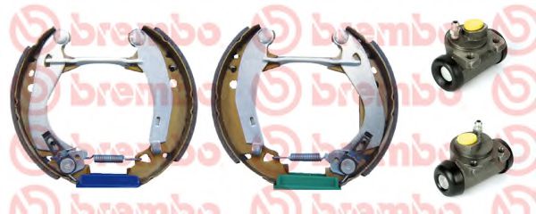 BREMBO K 61 049 Тормозные колодоки для PEUGEOT 205 I (Пежо 205 и) BREMBO K 61 049 Тормозные колодоки для PEUGEOT 205 I (Пежо 205 и)