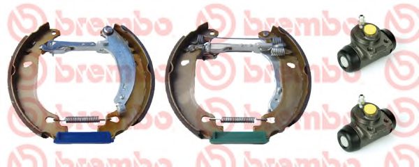 BREMBO K 61 073 Тормозные колодоки для PEUGEOT 206 (Пежо 206) BREMBO K 61 073 Тормозные колодоки для PEUGEOT 206 (Пежо 206)