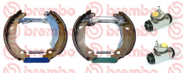 BREMBO K 61 077 Тормозные колодоки для PEUGEOT 206 (Пежо 206) BREMBO K 61 077 Тормозные колодоки для PEUGEOT 206 (Пежо 206)