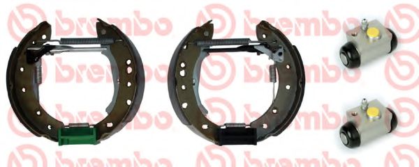 BREMBO K 61 082 Тормозные колодоки для PEUGEOT 206 (Пежо 206) BREMBO K 61 082 Тормозные колодоки для PEUGEOT 206 (Пежо 206)