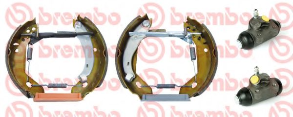 BREMBO K 68 024 Тормозные колодоки для PEUGEOT 309 II (Пежо 309 2) BREMBO K 68 024 Тормозные колодоки для PEUGEOT 309 II (Пежо 309 2)