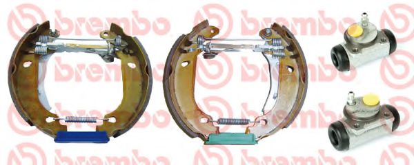 BREMBO K 68 046 Тормозные колодоки для RENAULT CLIO I (Рено Cлио и) BREMBO K 68 046 Тормозные колодоки для RENAULT CLIO I (Рено Cлио и)