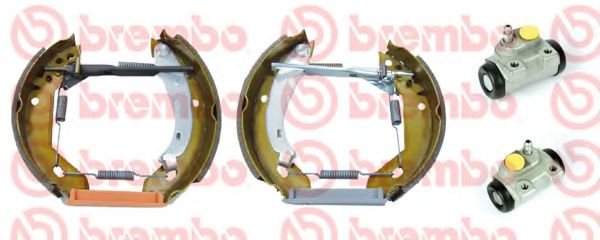 BREMBO K 68 048 Тормозные колодоки для RENAULT CLIO I (Рено Cлио и) BREMBO K 68 048 Тормозные колодоки для RENAULT CLIO I (Рено Cлио и)