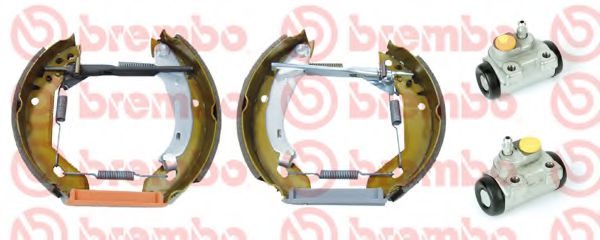 BREMBO K 68 049 Тормозные колодоки для RENAULT CLIO I (Рено Cлио и) BREMBO K 68 049 Тормозные колодоки для RENAULT CLIO I (Рено Cлио и)