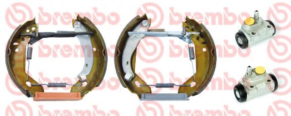 BREMBO K 68 061 Тормозные колодоки для RENAULT CLIO I (Рено Cлио и) BREMBO K 68 061 Тормозные колодоки для RENAULT CLIO I (Рено Cлио и)